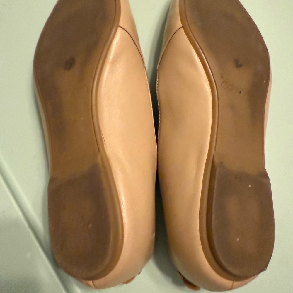 Calvin Klein Blush Pink Leather Loafers - Picture 4 of 4